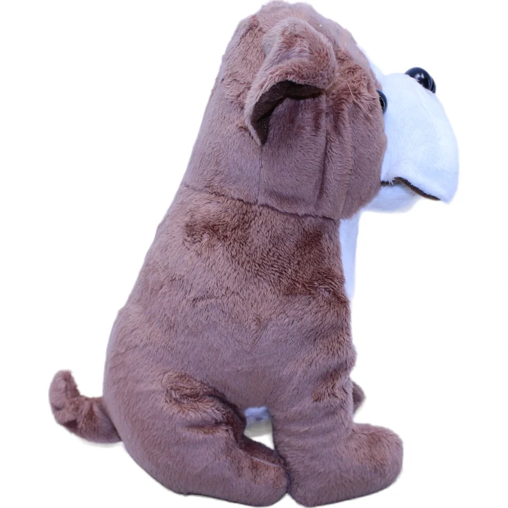 Vintage DanDee Collectors Choice Bulldog Plush Stuffed Animal Toy